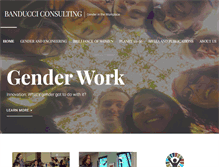 Tablet Screenshot of genderwork.com